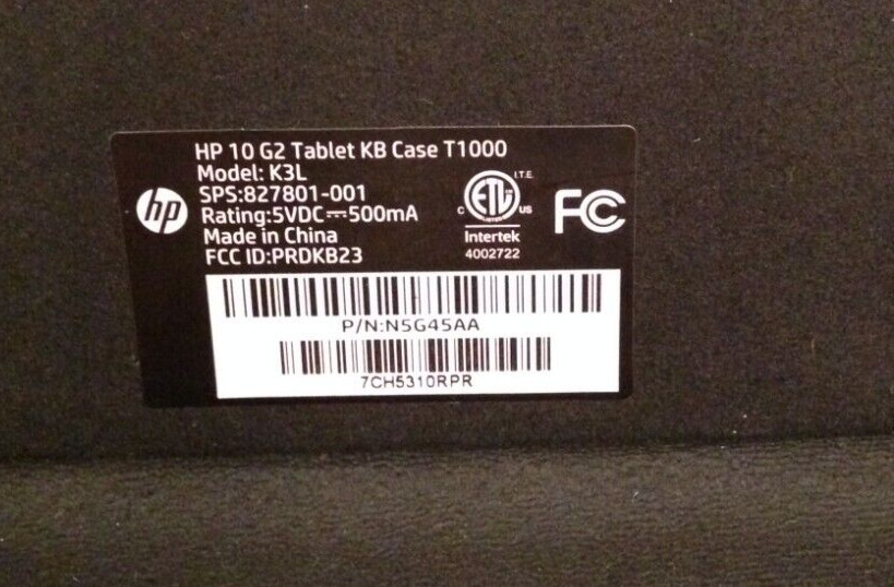HP 10 G2 10.1in Android 5.0 Lollipop Tablet – 1GB RAM, 16GB W/NEW CASE