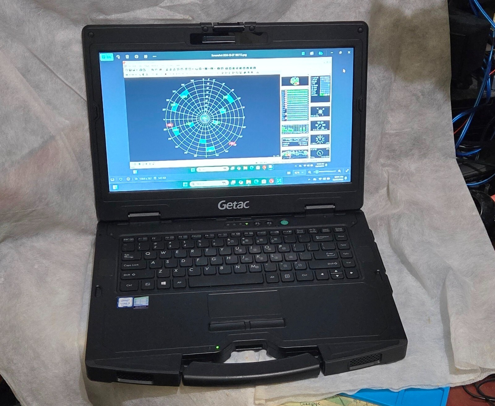 Getac S410-G3 Toughbook, i5-8265U@1.6ghz,500gBSSD,8G R,4G/LTE,locosys MC1010 GPS