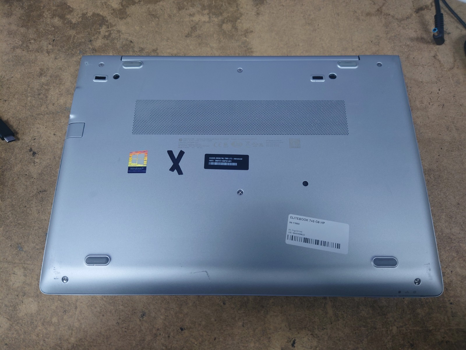 HP EliteBook 745 G6 14″ FHD Ryzen 5 3500U 16GB RAM 256GB No OS