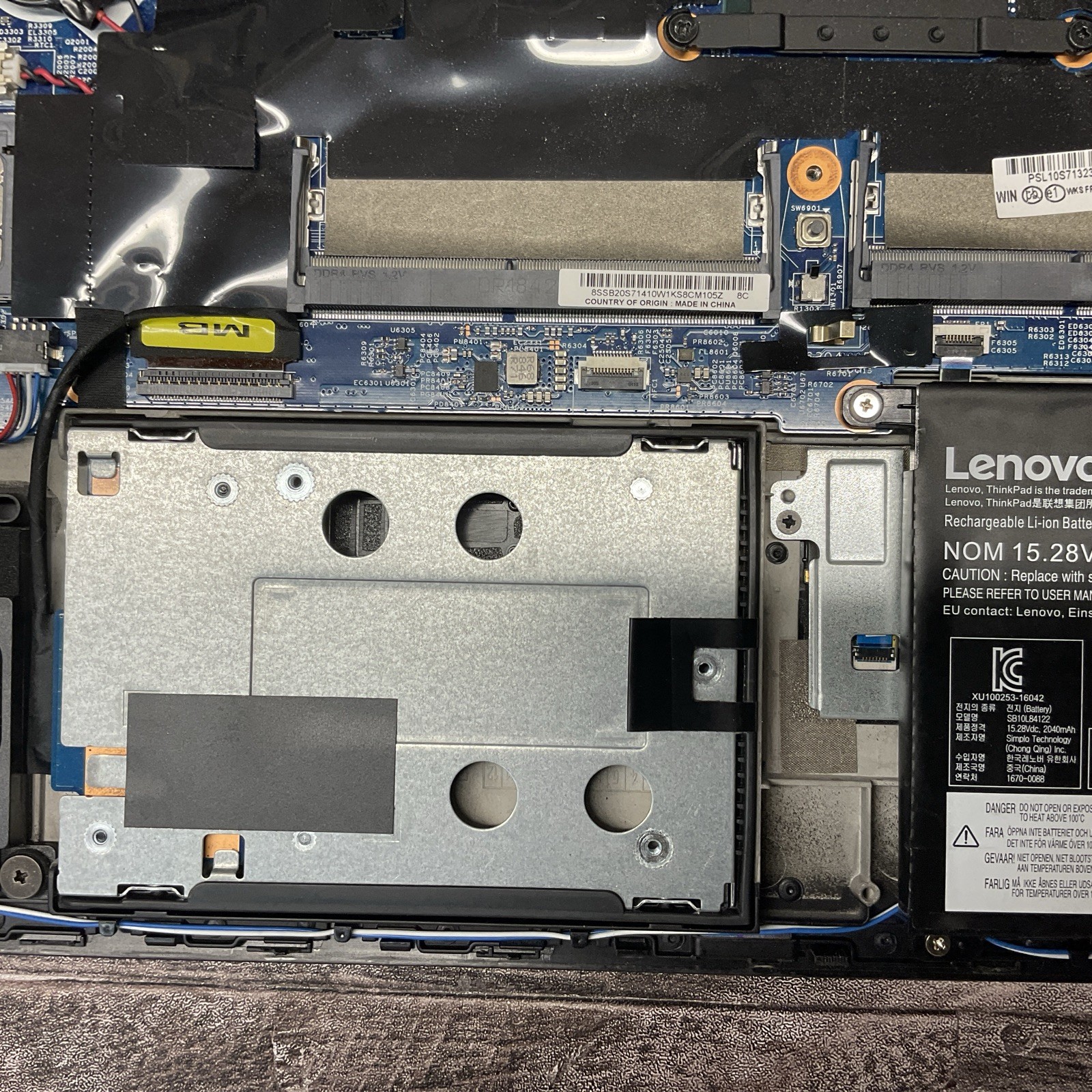 Lenovo T570 / i7 6th Gen / No RAM / No SSD / C10