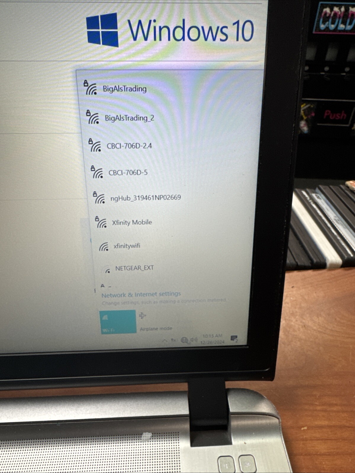 HP ProBook 450 G3 Intel Core i5-6200U @ 2.30 4GB 500GB HDD Win10 PARTS/REPAIR