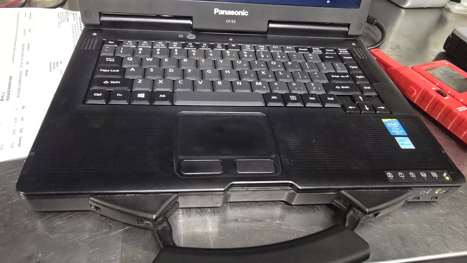 PANASONIC Toughbook CF-53 14″ Laptop I5-2520M 4GB DVD WIN 10 Pro w/ charger