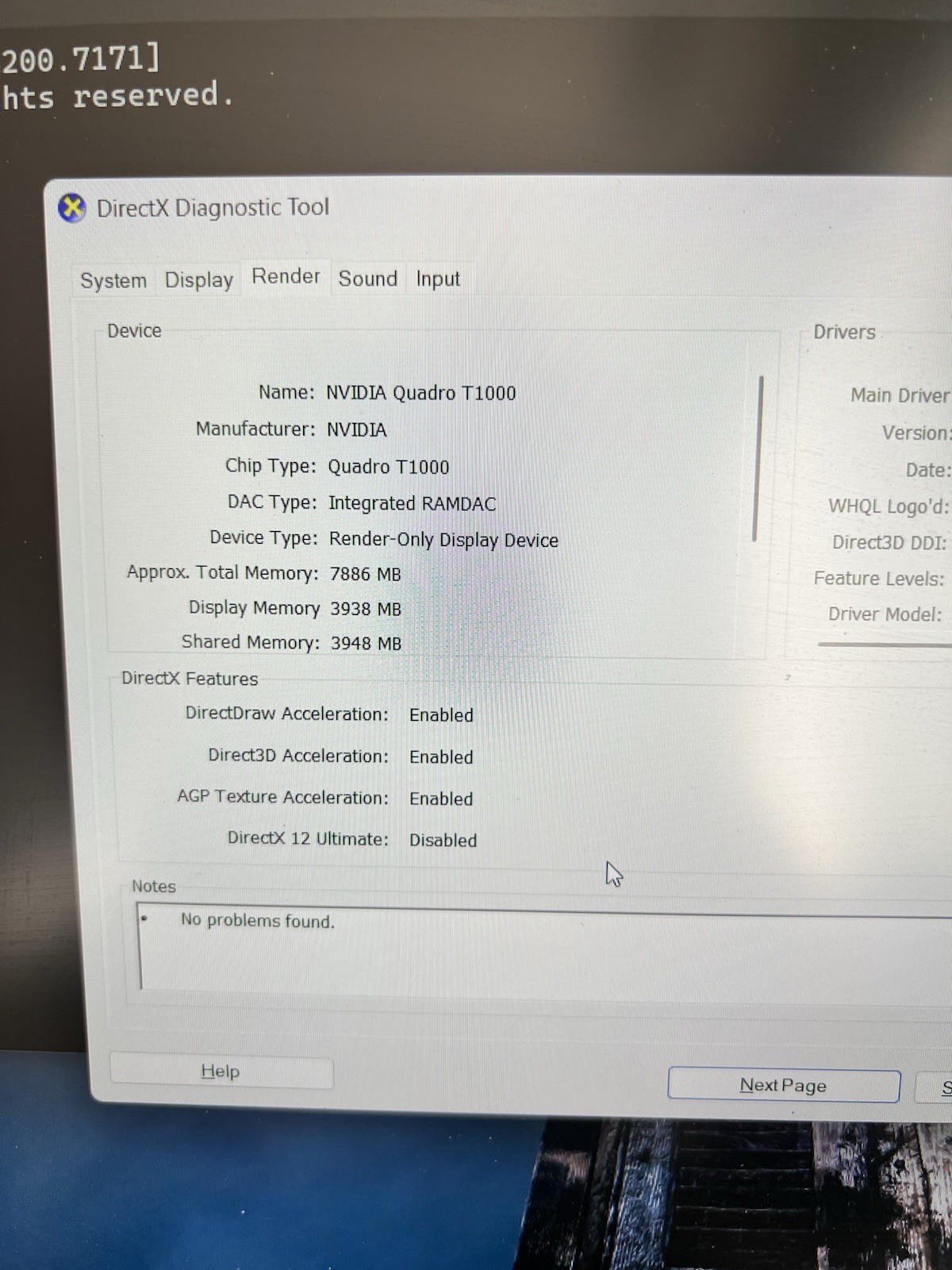 Dell Prescission 5540, i7-9th gen, T1000 NVIDIA 4gb graphic, 8gb ram, 256gb ssd