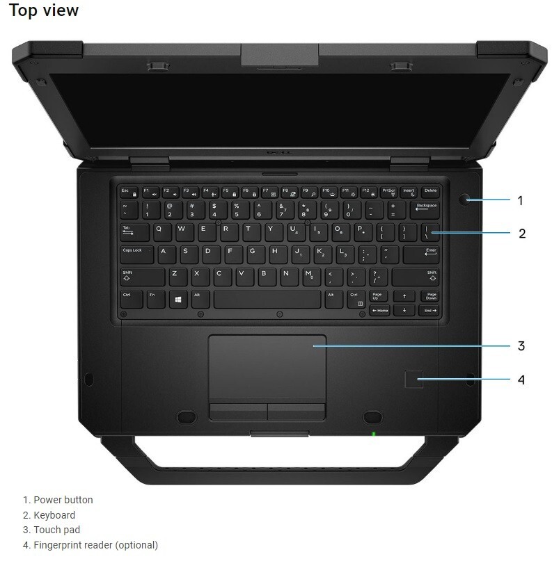 Dell Latitude RUGGED 5420 Laptop PC 14.0″ i7 16GB 256GB SSD AMD 4GB RX 540 Pro