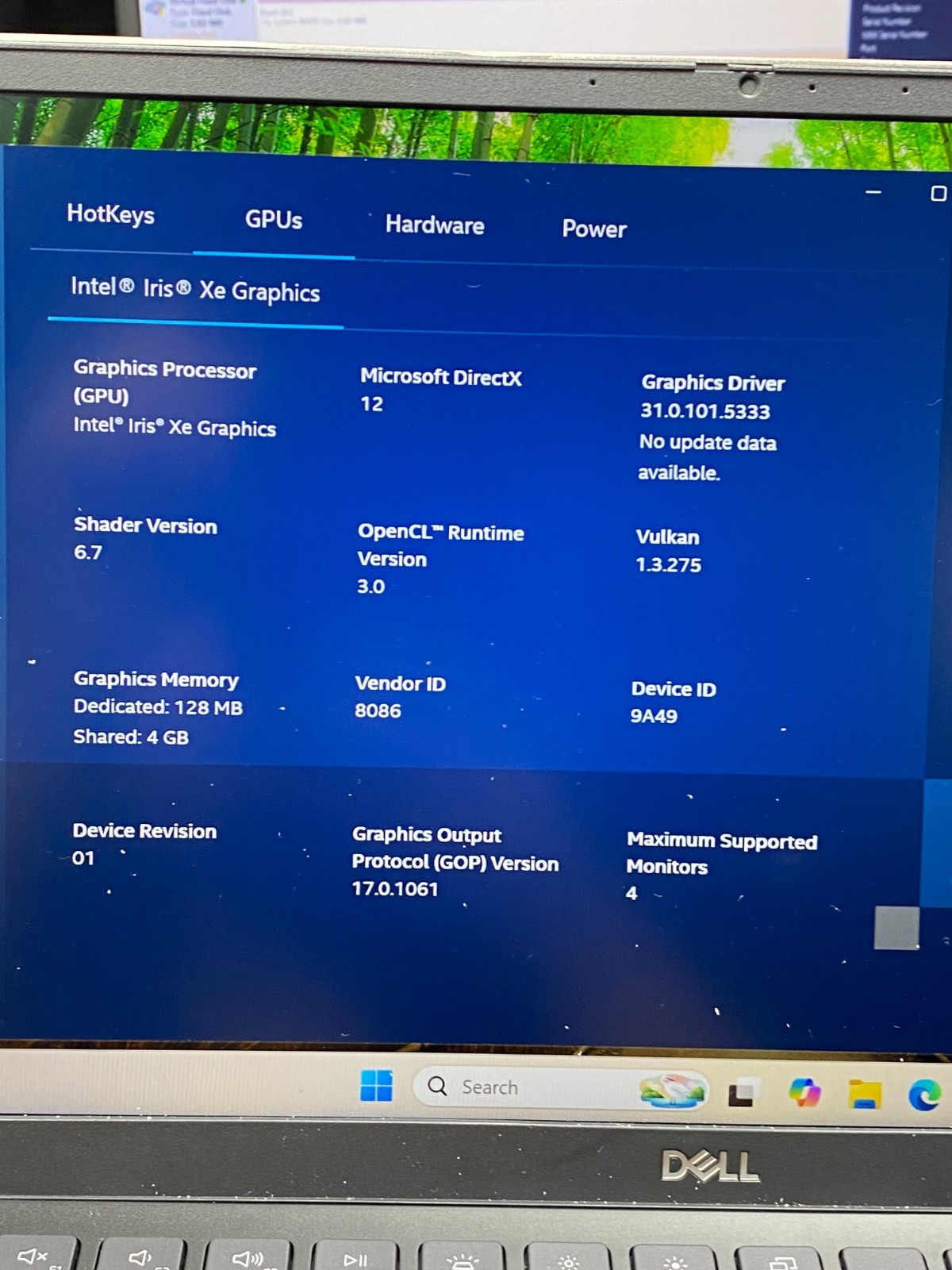 DELL VOSTRO 5301 i5-1135G7@2.40GHz 8GB RAM 512GB SSD NVMe W11P *READ
