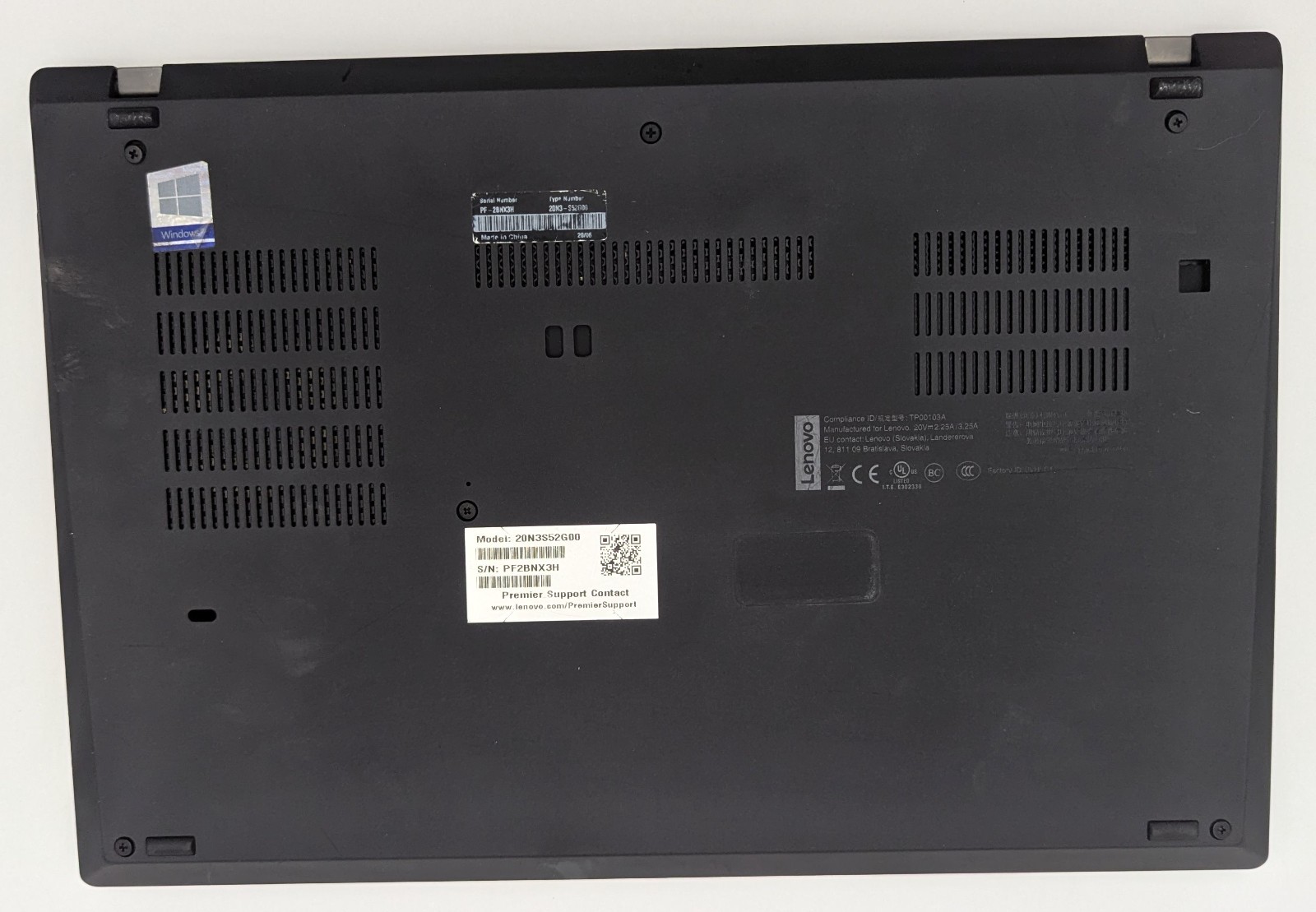 Lenovo ThinkPad T490 14″ Laptop i7-8665U 1.90GHz 8GB RAM 500GB NVMe Windows 11