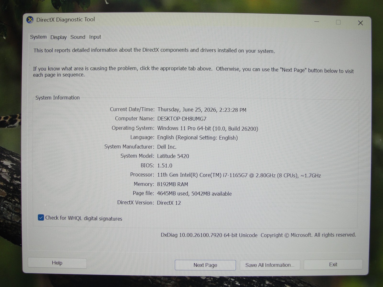 Dell Latitude 5420 14″ FHD Intel i7-1165G7 2.8GHz 8GB 512GB SSD W11Pro+Charger