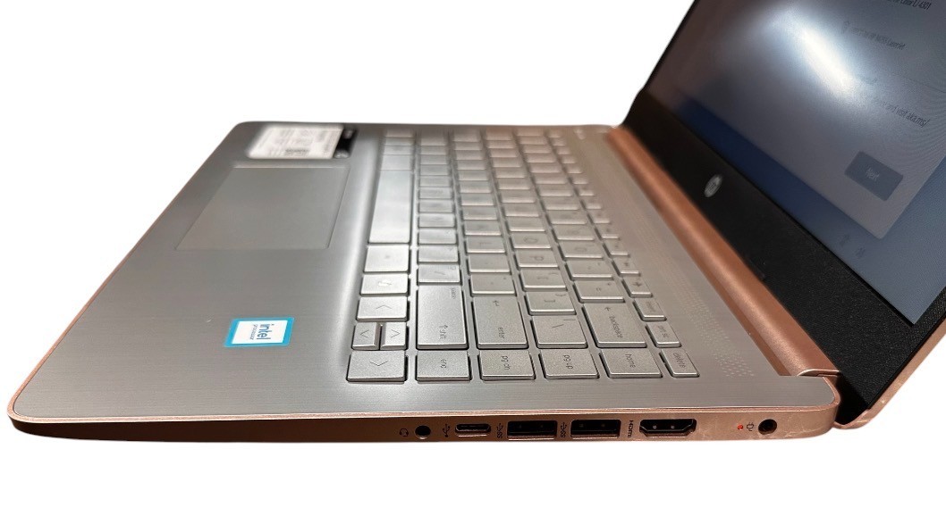 HP 14″ HD Windows 11 Laptop Intel Processor N150 4GB RAM 128GB UFS – Rose Gold