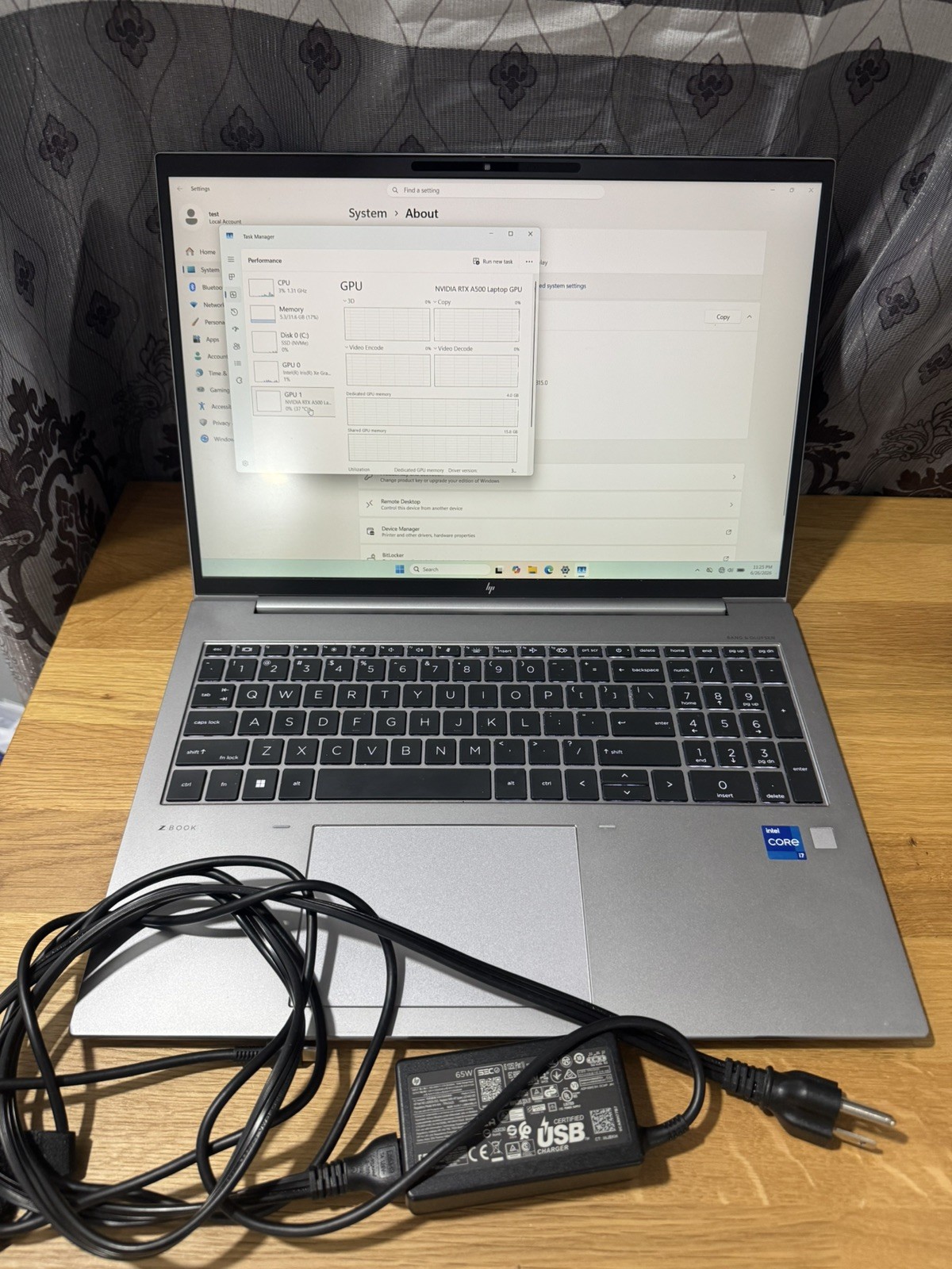 HP ZBook Firefly 16 G10 Mobile Workstation Core i7-1355U RTX A500 32GB 1TB