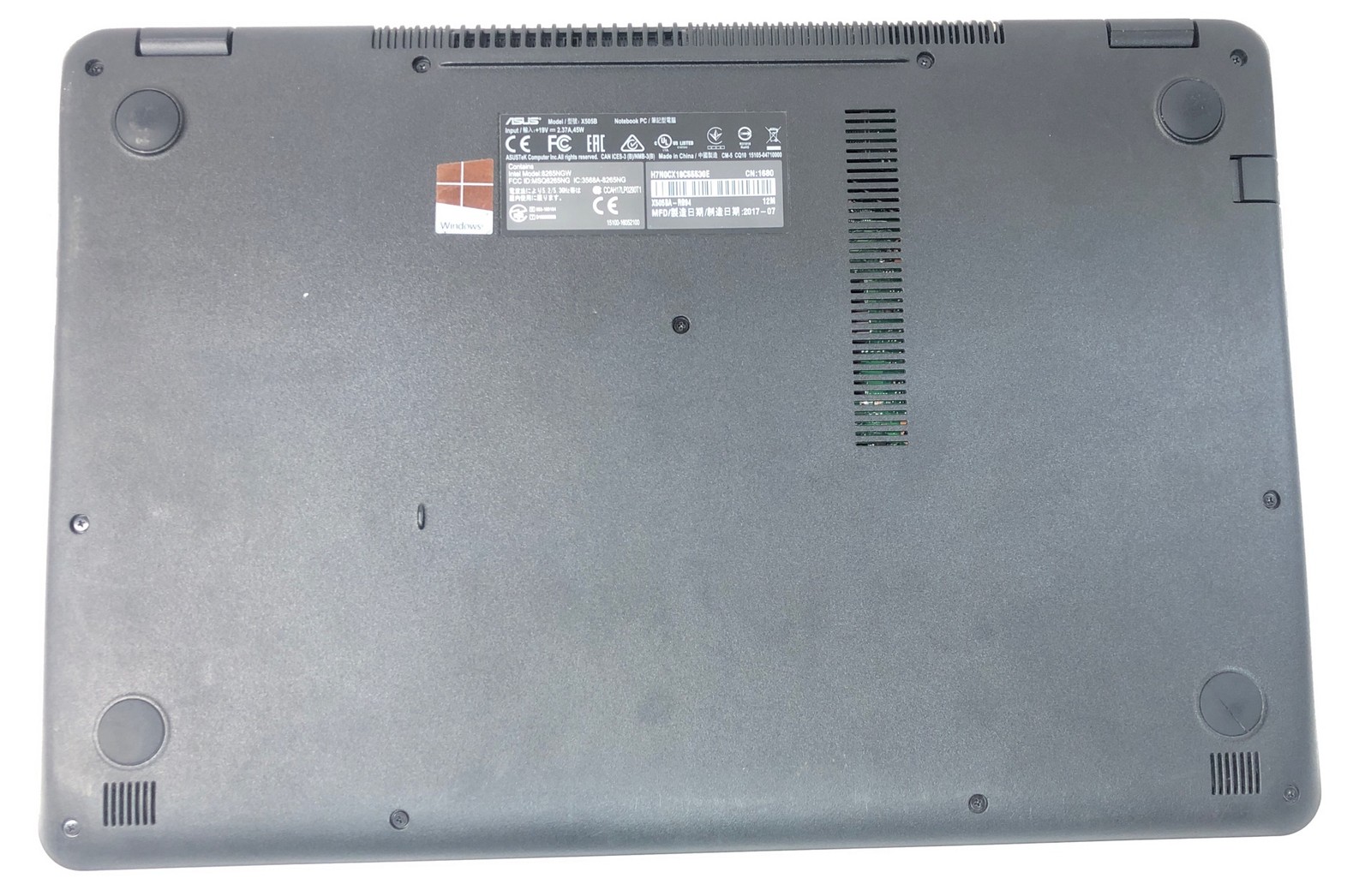 Asus Vivobook 15, AMD A9-9420 Radeon R5 @3.0 GHz, 8GB RAM, 1TB HDD, Windows 10