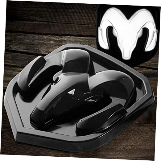 2009-18 RAM Lighted Grille Emblem,Black/Black