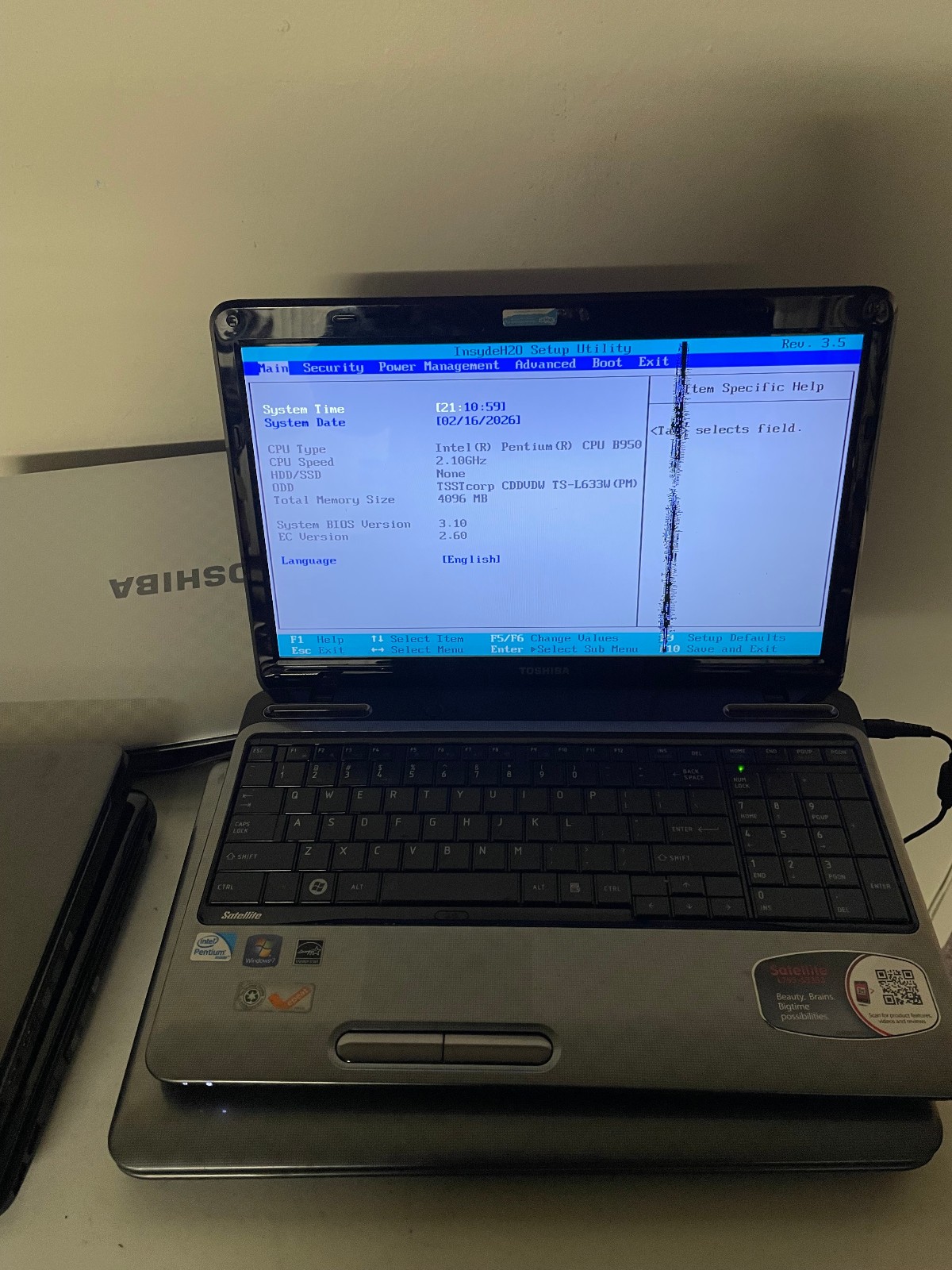 Lot of 5 TOSHIBA SATELLITE (2) L655, (3) L755 for Parts/repair Wholesale