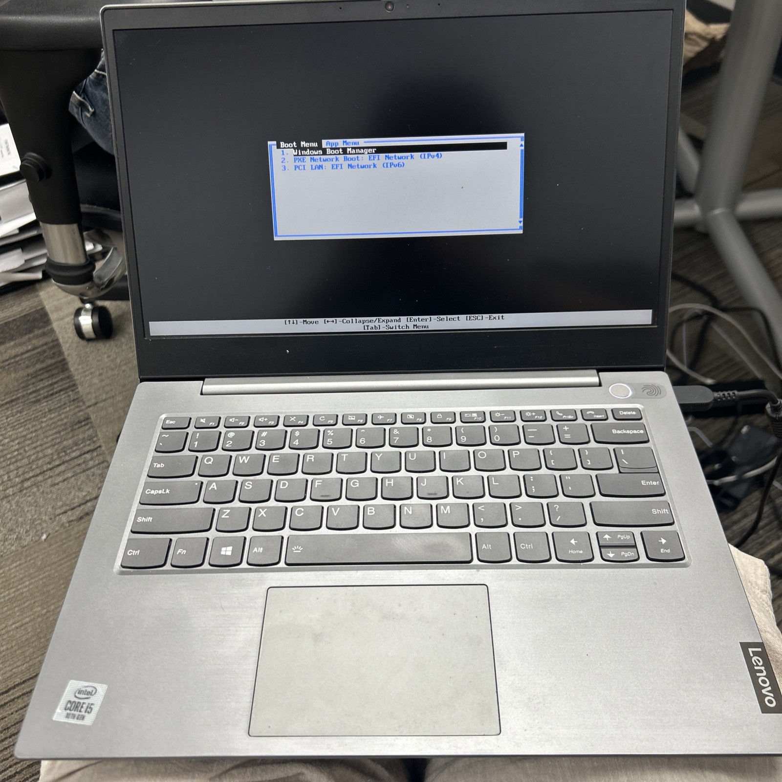 Lenovo ThinkBook 14-IML i5 – No storage drive (Boots to BIOS)