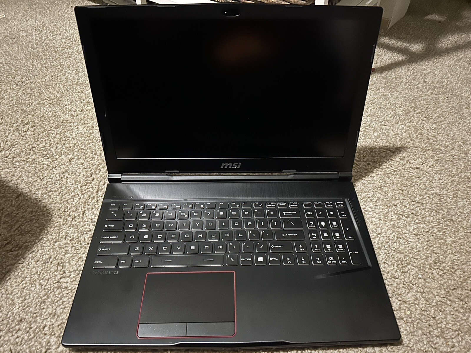 MSI GL63 9SDK-614 15.6″(256GB NVMe SSD + 1TB HDD, i7-9750H 2.6GHz, 512GB SSD)…