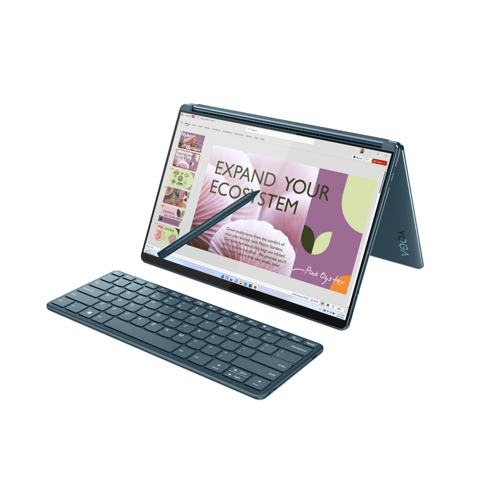 UK ENGLISH KEYB LENOVO YOGA BOOK 9i 2x 13″ DUAL DISPLAY TOUCH i7 16GB 1TB PEN GAR