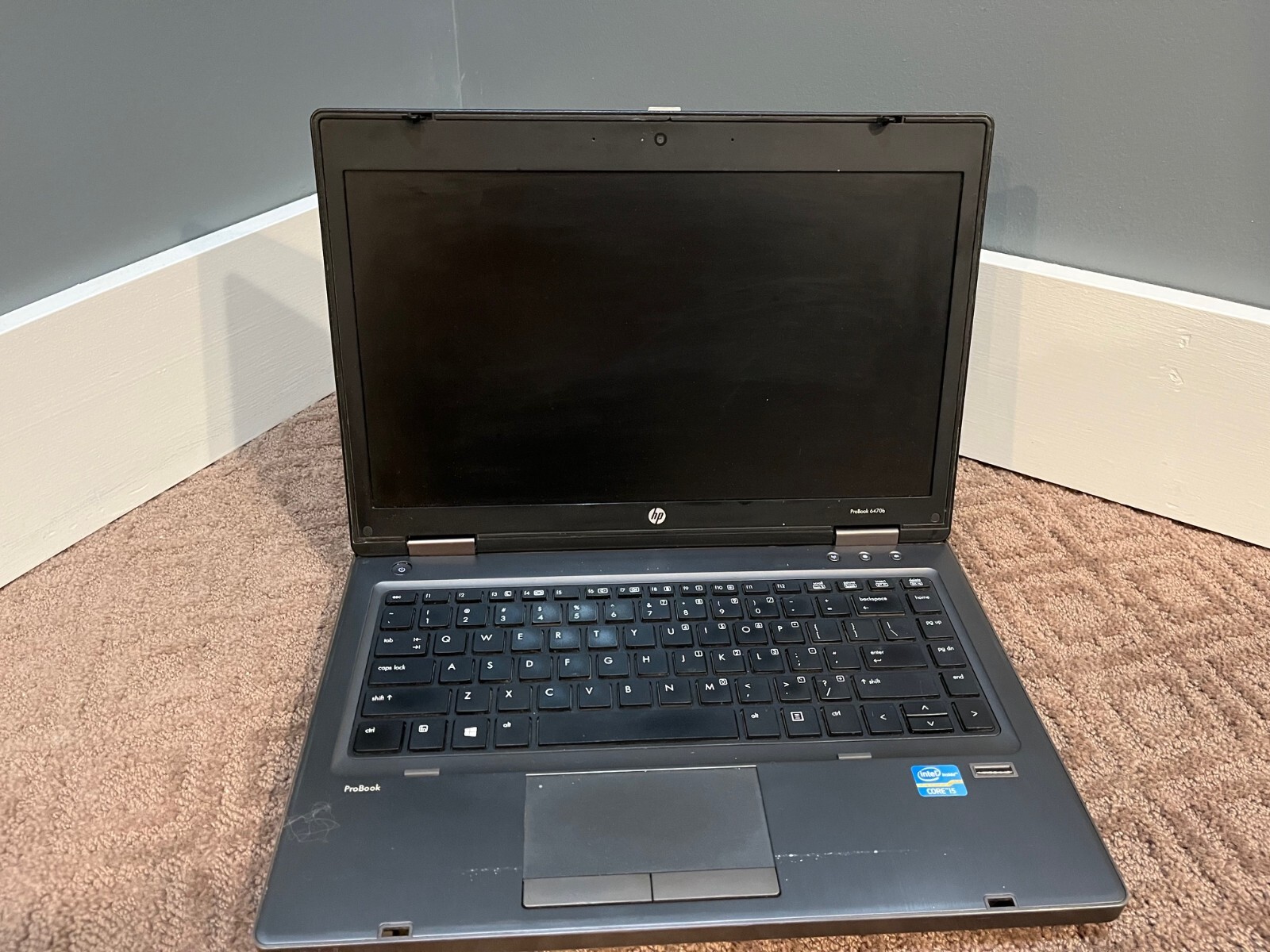 HP ProBook 6470b 14″ Core i5-3210M laptop 2.5GHz 4GB 500GB Win 10 Pro +charger