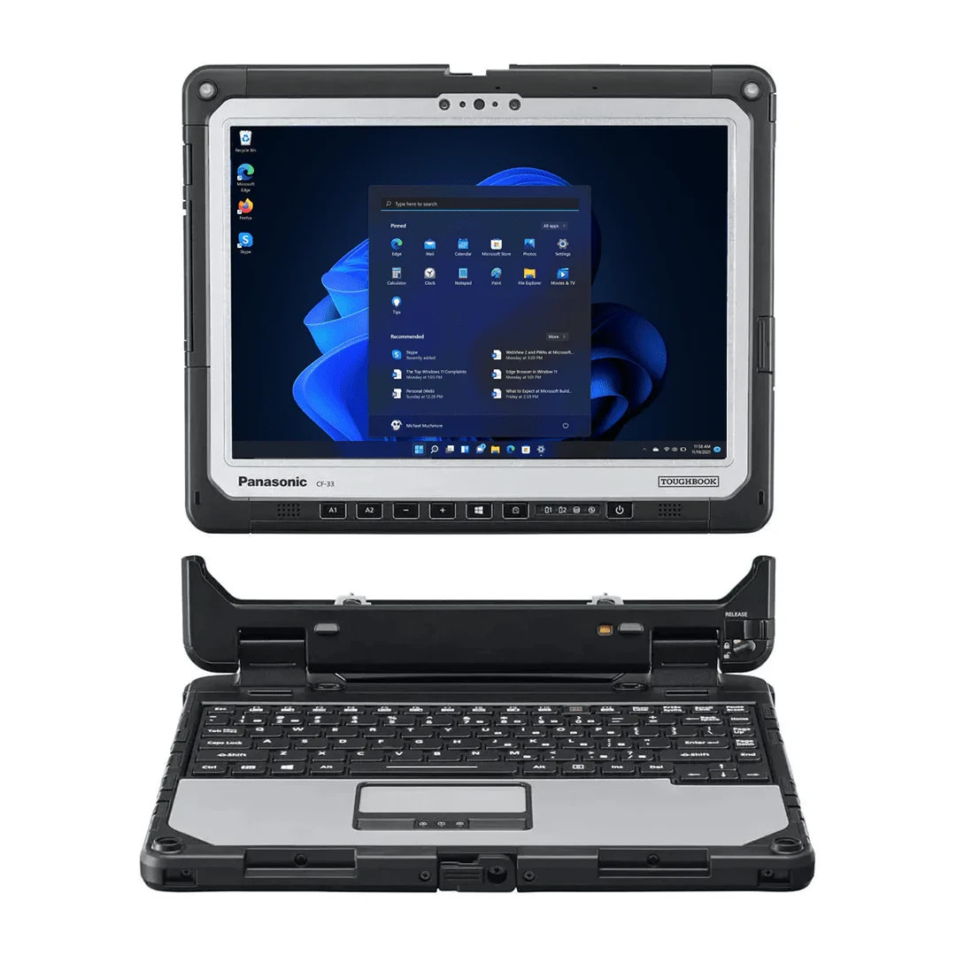 Panasonic Toughbook CF-33 Tablet MK1 I5-7300U 16GB, 256GB, Windows 11 Pro