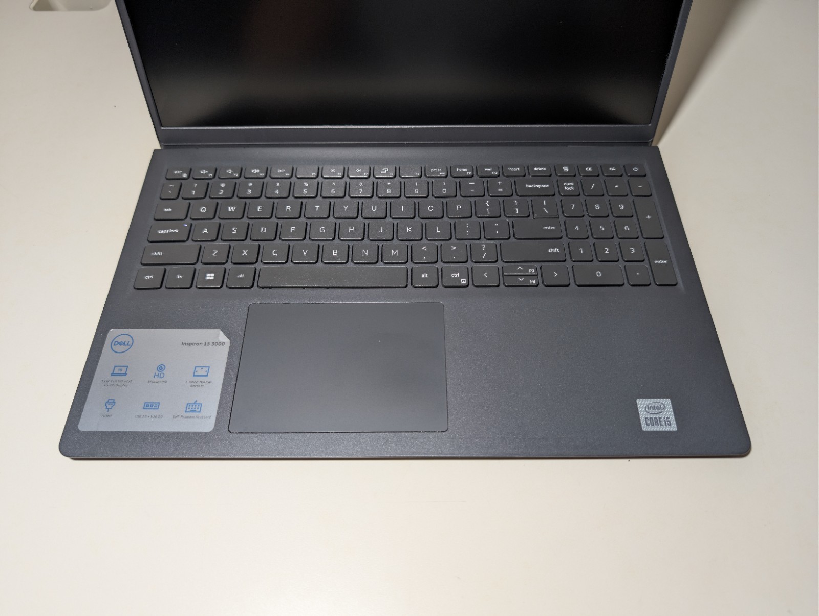 Read! DELL INSPIRON 15 3000 Touchscreen | i5-10th GEN NO RAM NO SSD