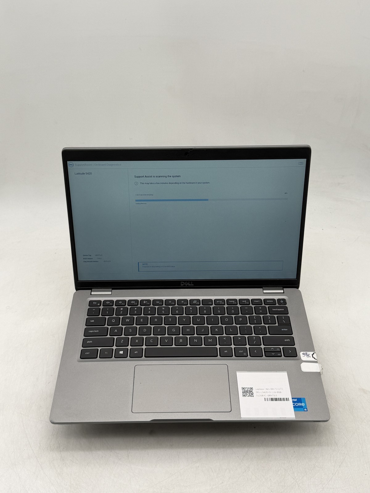 Dell Latitude (5420) 14inch i5-1135G7 8GB 512GB NO OS Please READ