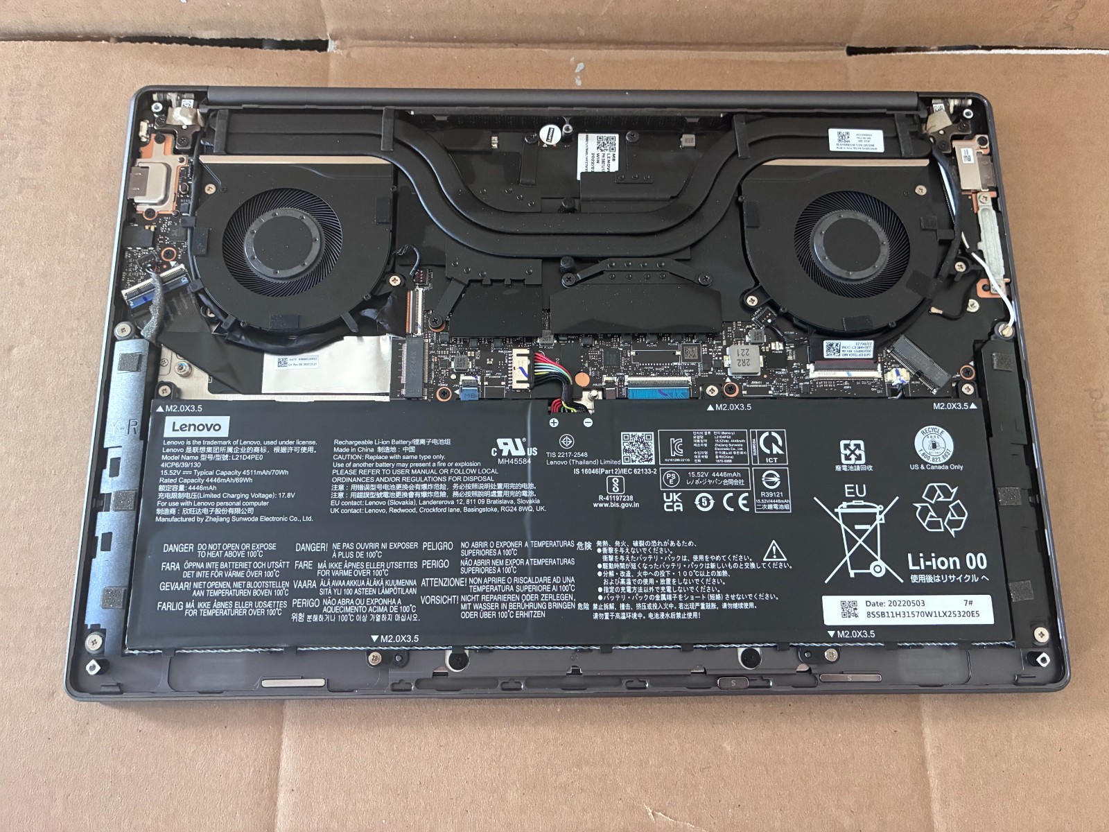 *As-Is* Lenovo Slim 7 Pro X 14ARH7 14.5″ Ryzen 9 6900HS 16GB NO SSD RTX 3050 |