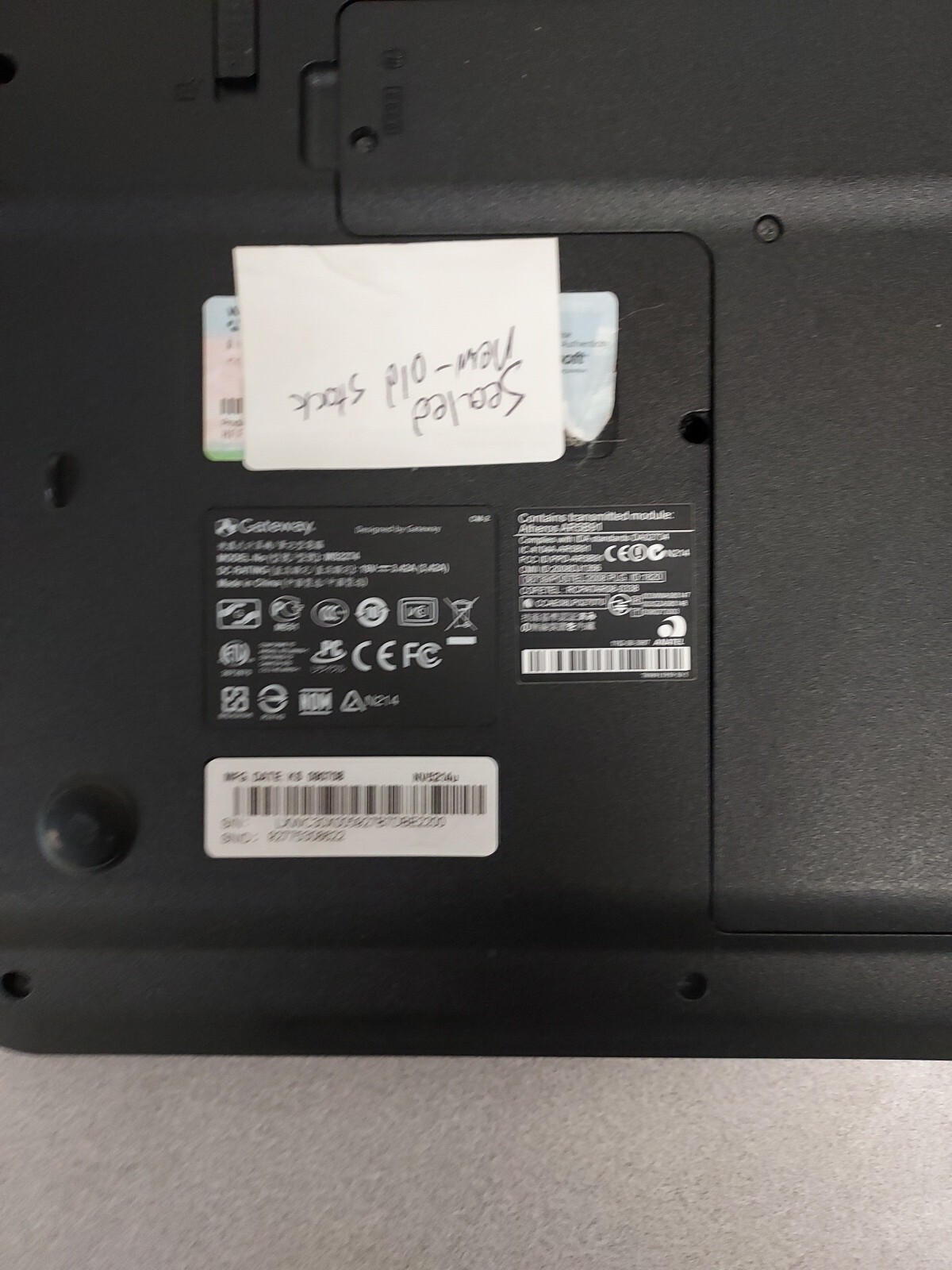 Gateway nv5214u – AMD Athlon 64 x2 – NO RAM/HDD – DOES NOT DISPLAY EVEN WITH RAM