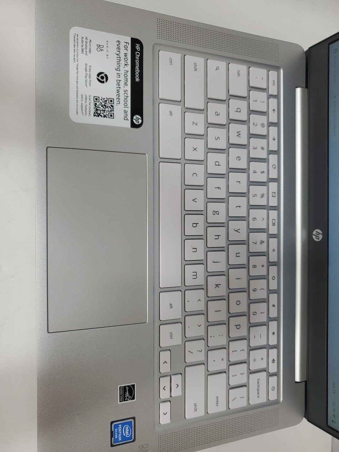 HP Chromebook 14″ 14a-na0122od Intel Pentium Silver N5030 4GB 64GB Ceramic White