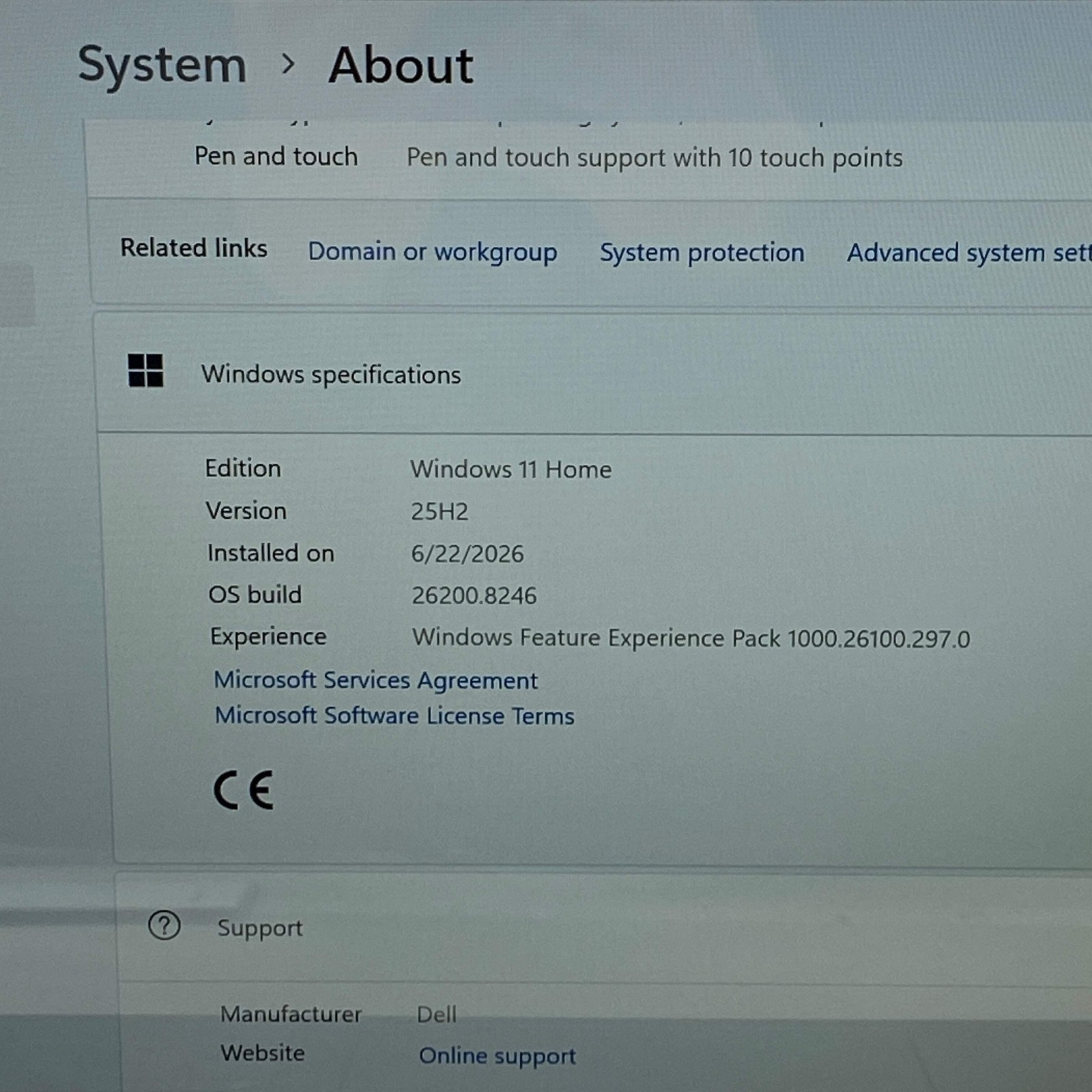 Dell Inspiron 7425 14″ Ryzen 5 5625U 2.3GHz 8GB RAM 512GB SSD