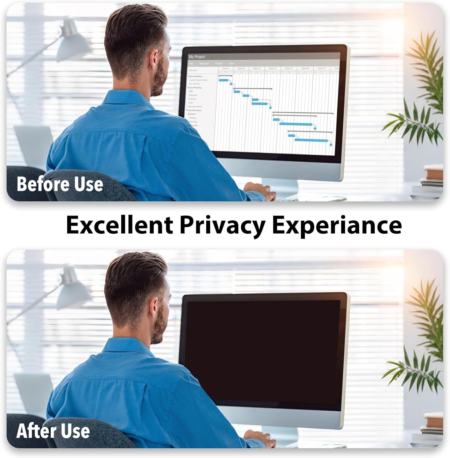 Screen Protector for 14 Inch Laptop – Privacy, Anti-Glare, Scratch Resistant