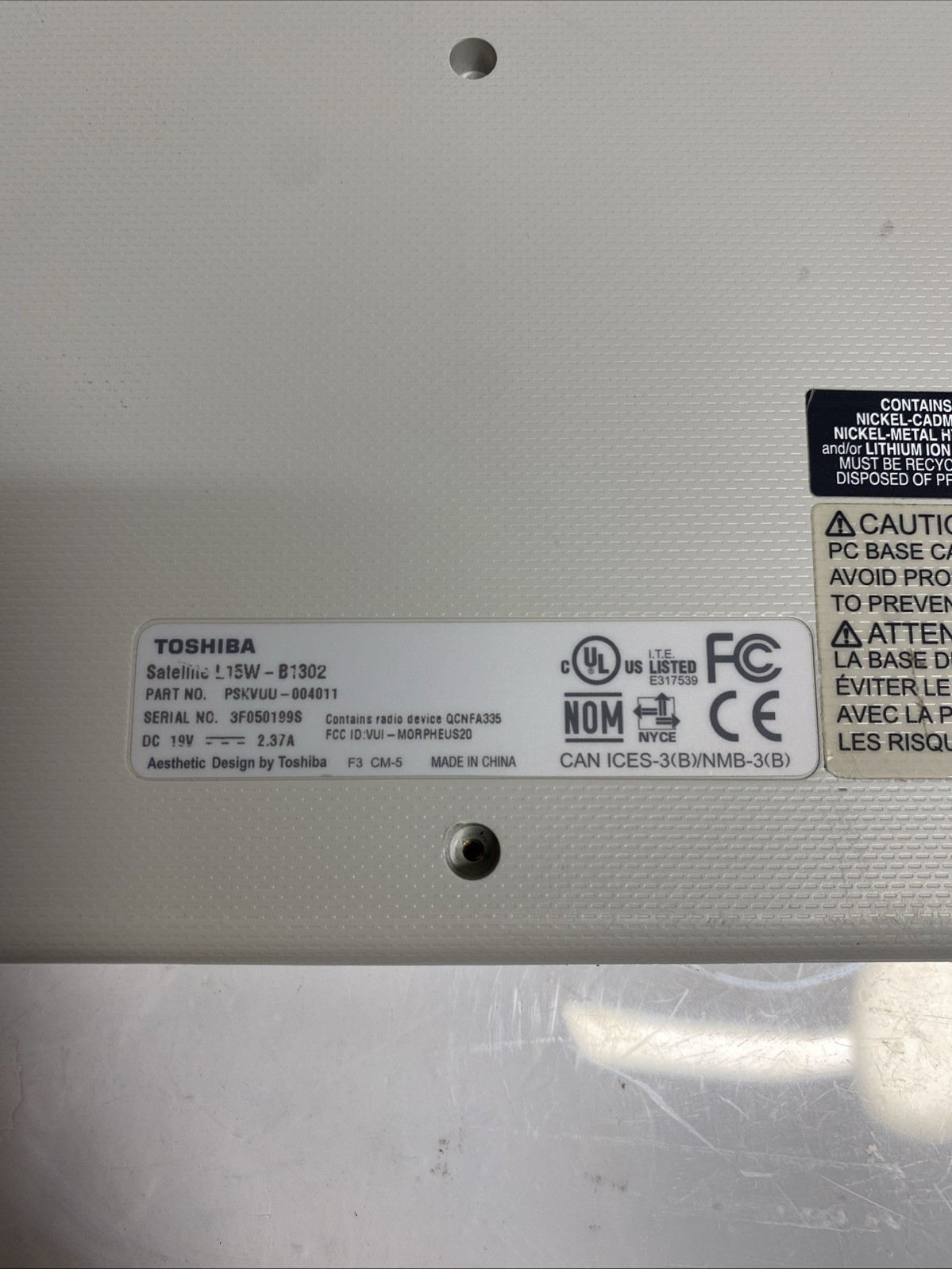 Toshiba Satellite Radius 11 L15W-B1302 HD Touchscreen 11.6″ Laptop Read Desc
