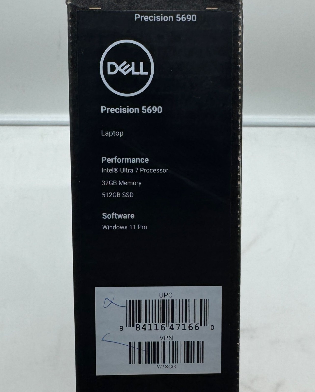 DELL Precision 5690 Laptop 16″ ULTRA 7-165H 512GB SSD 32GB RAM W11Pro Titan Gray