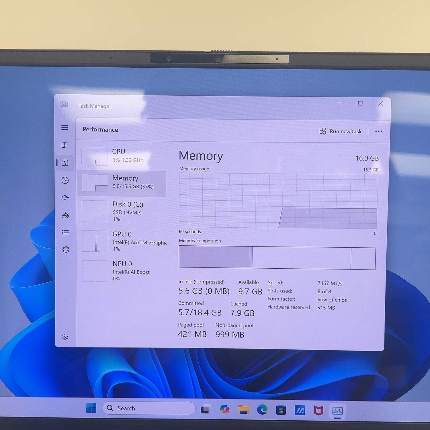 Asus Vivobook S15 S5506M 15.6″ Core Ultra 7 155H 3.8GHz 16GB RAM 1TB SSD