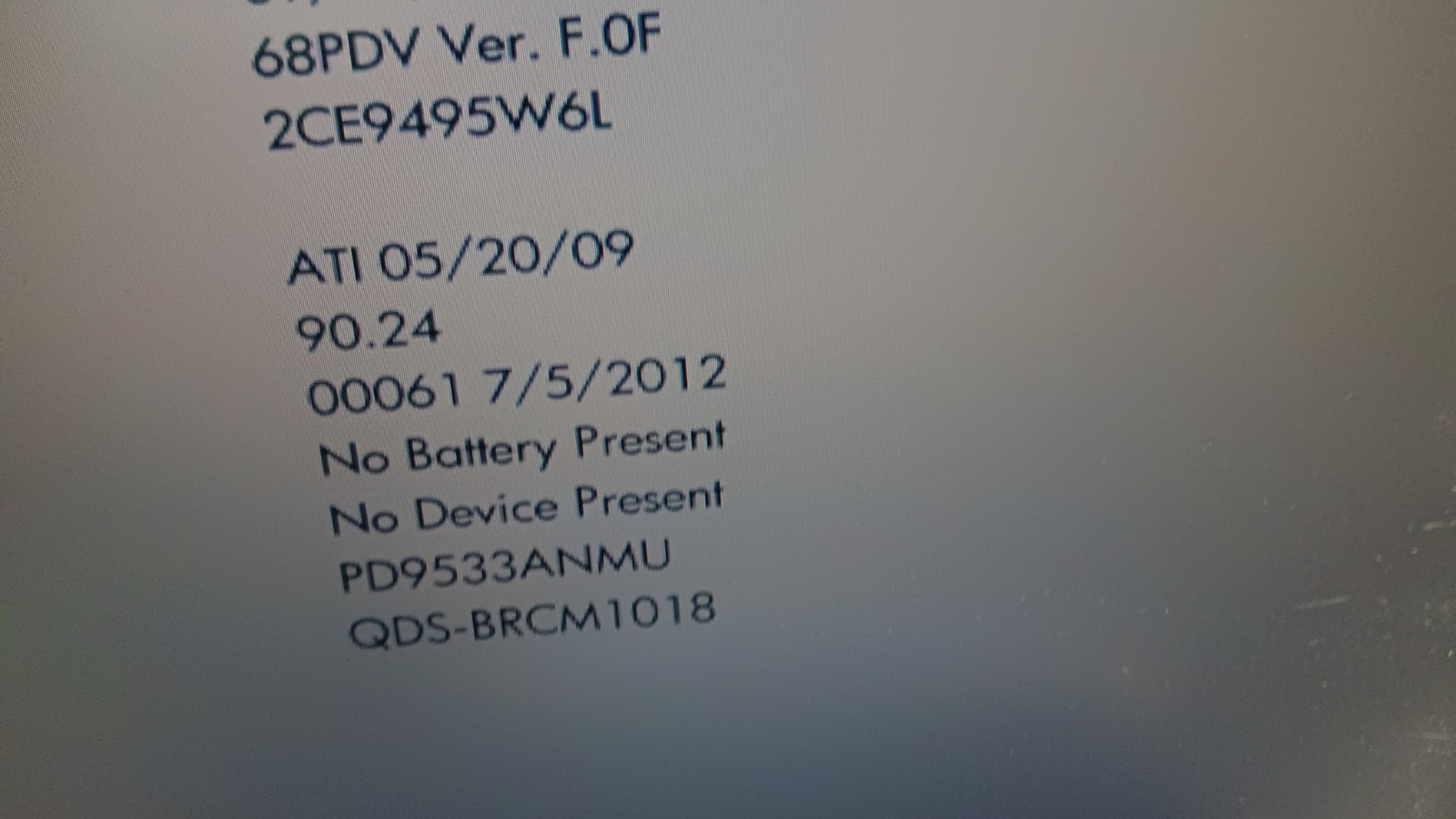 HP EliteBook 8530p Laptop Intel C2D @ 2.53 GHz 15.4″ LCD Screen DVD AC adapter