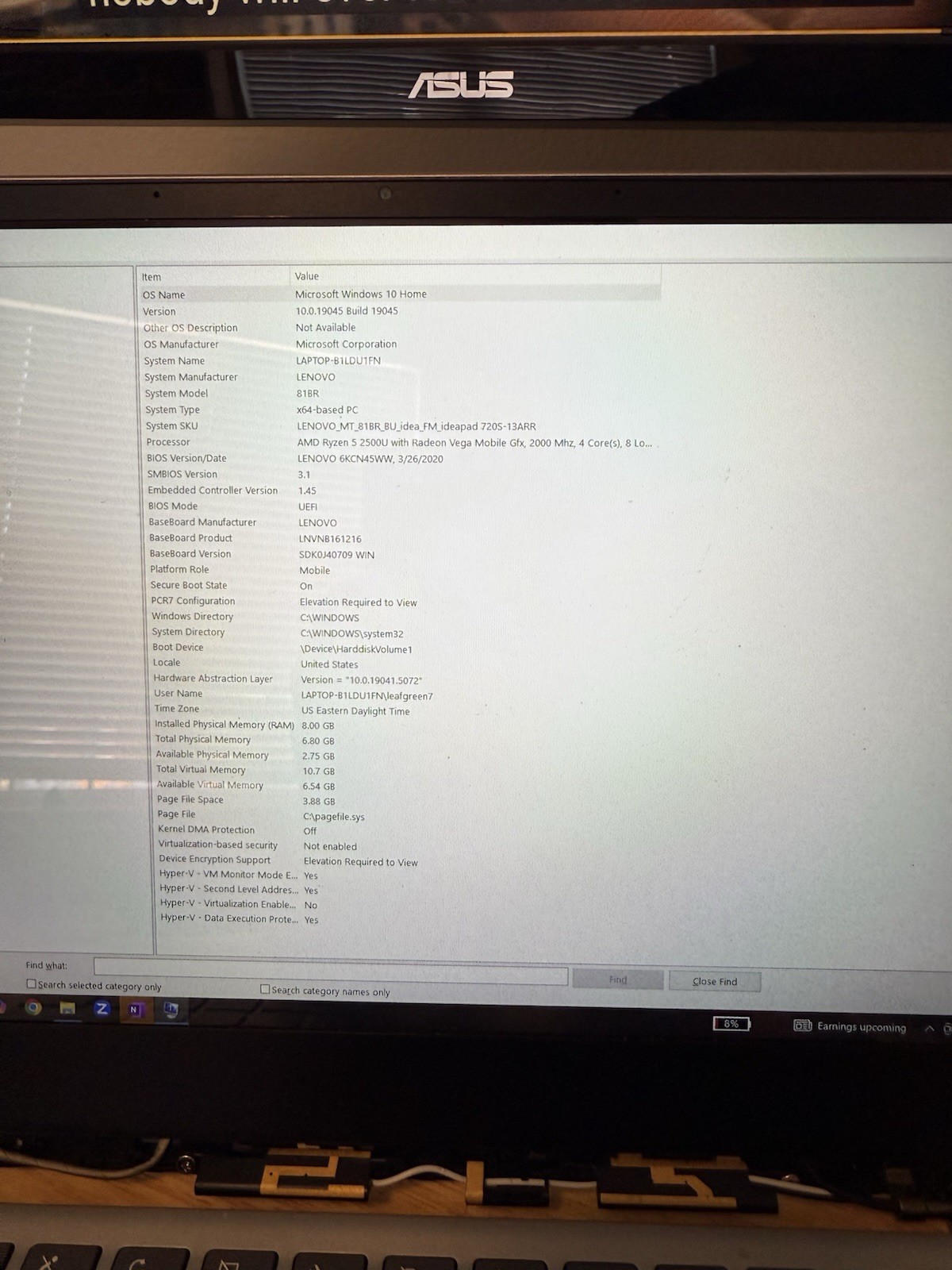 Used Lenovo Ideapad 720S-13ARR