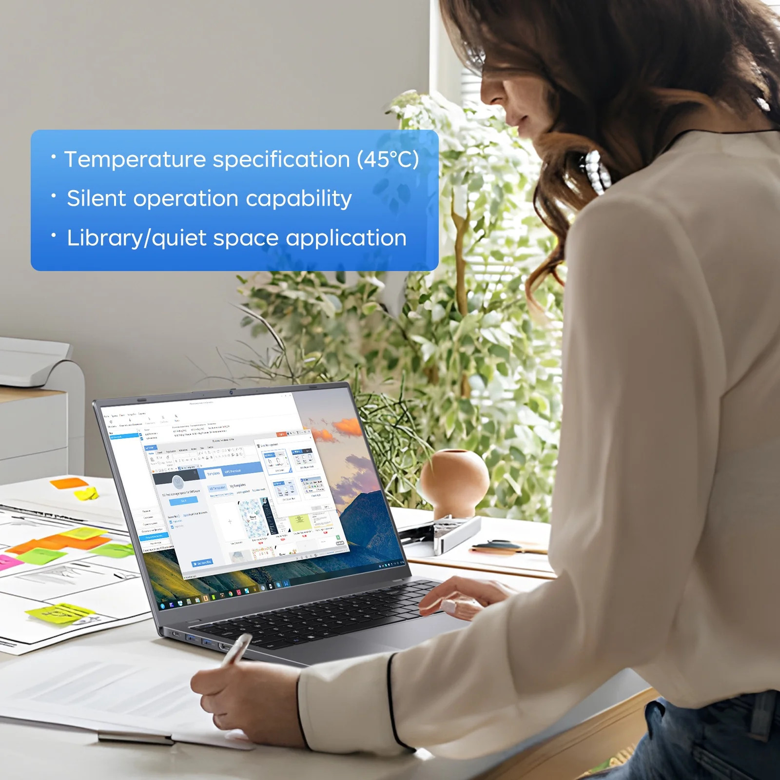 15.6 Inch Windows 11 Laptops New Intel 6500Y 8GB RAM 256GB ROM, FHD Display Type