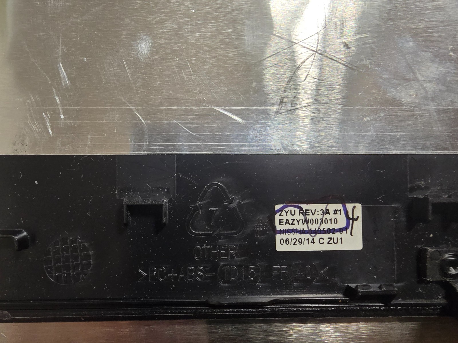 ACER 17 17,3 ” E5-721 E5-771 E5-731 ES1-711 SCOCCA DISPLAY COVER LCD EAZYW003010