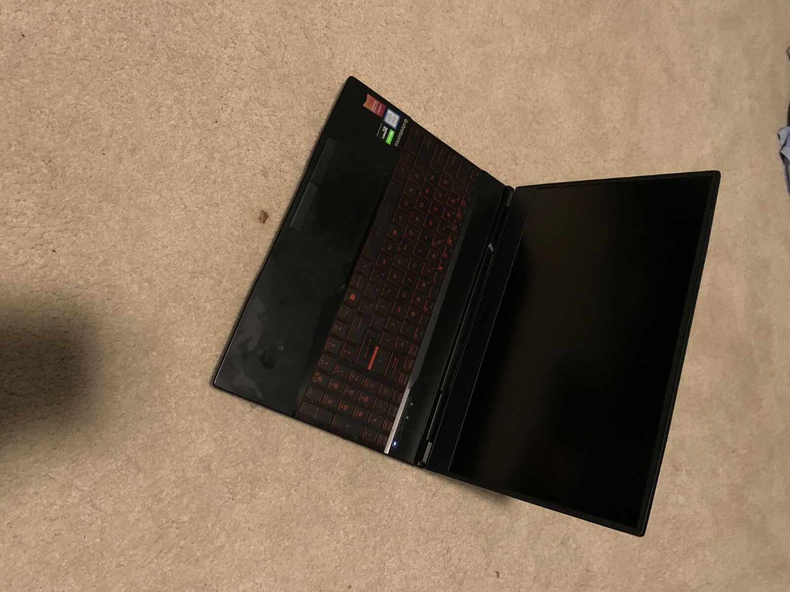 MSI Gaming laptop, i5 -9300, 2.40ghz, 4 core, GL65 9SC,