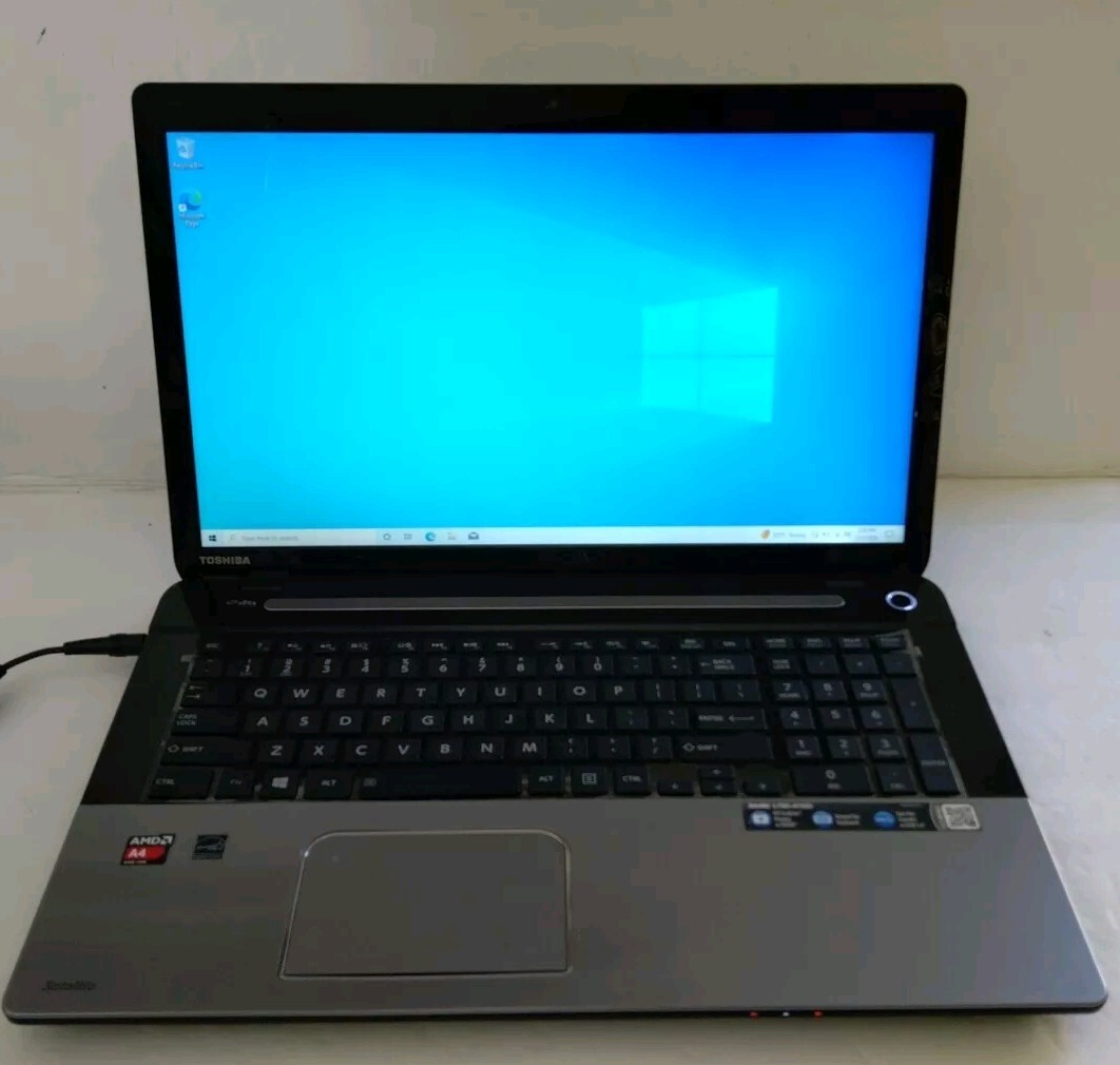 TOSHIBA SATELLITE L75D-S7280 17.3″ 640GB 8GB AMD A4-5200APU 2.00 GHz Win 10 PRO