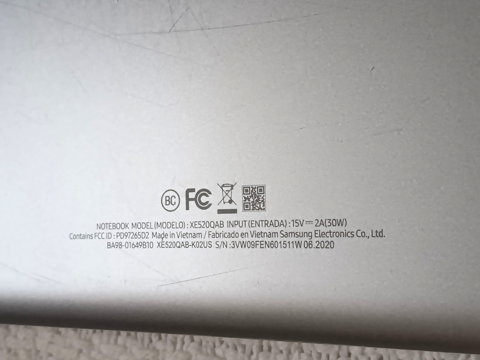 Samsung Chromebook Plus #1 Silver 520QAB-K02 12.2″ FHD Touch Convertible 2-in-1
