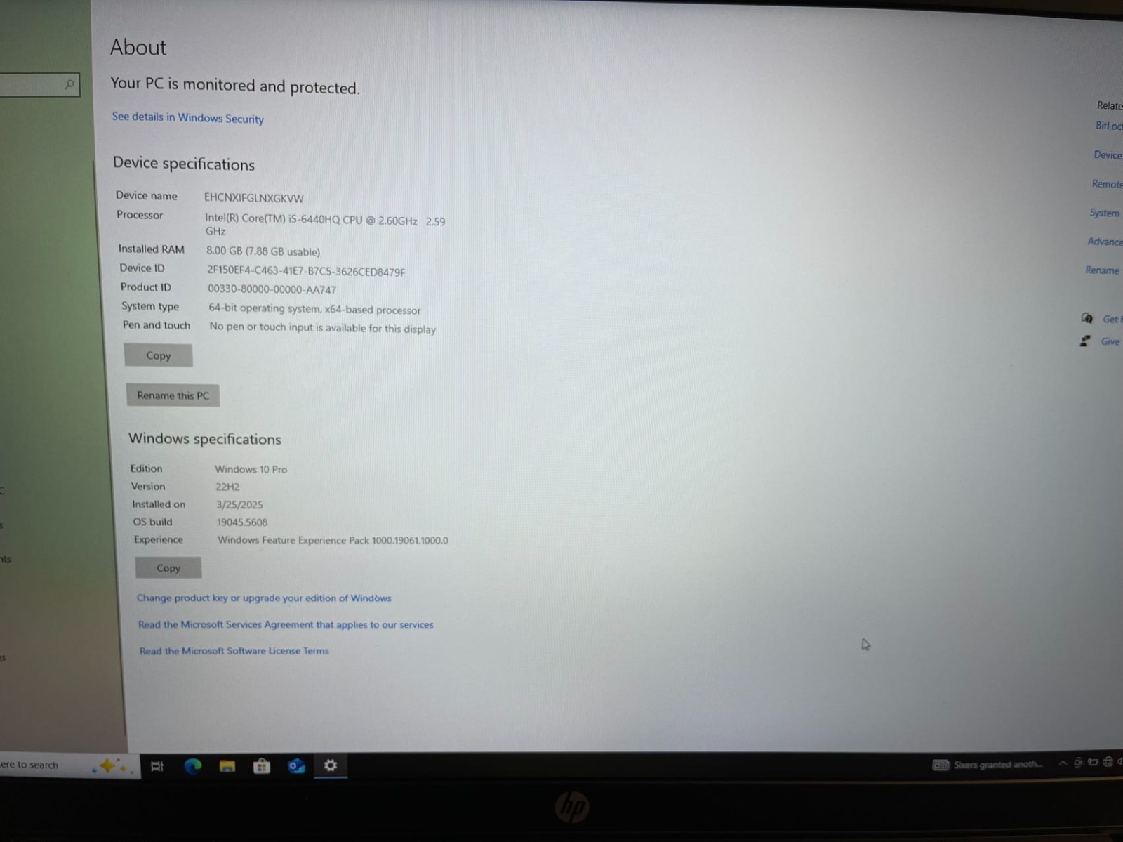 HP ZBook 17 G3 17.3″ i5-6440HQ 8GB RAM 128GB SSD M1000M WIN 10 WIFI Laptop READ