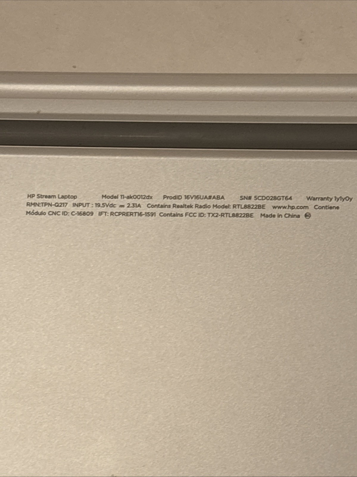 HP Stream Laptop 11” Screen Is Cracked Computer Works