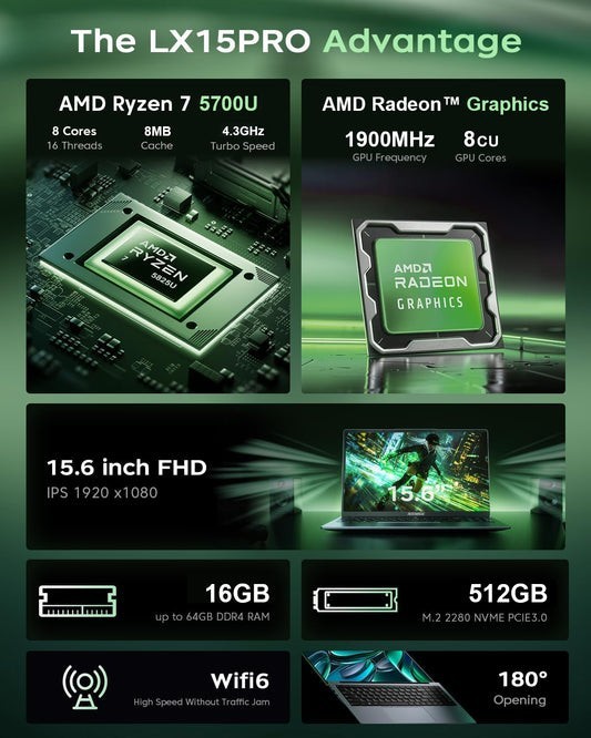 ACEMAGIC Kronbook Ryzen R7 Laptop