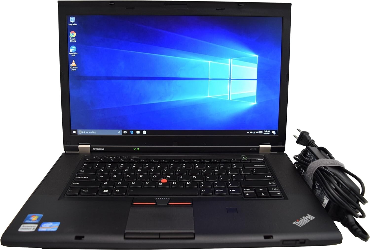 ThinkPad W530 i7-3720QM 16GB 500GB DVD+RW Quadro K1000M Win 10 Office 2019
