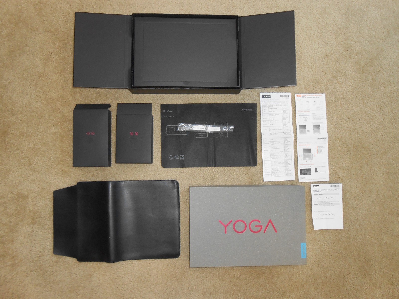 ~~LENOVO YOGA 920-13IKB LAPTOP i7 8550U 1.8GHZ 13″ TOUCH 8GB 256GB WINDOWS 10~~