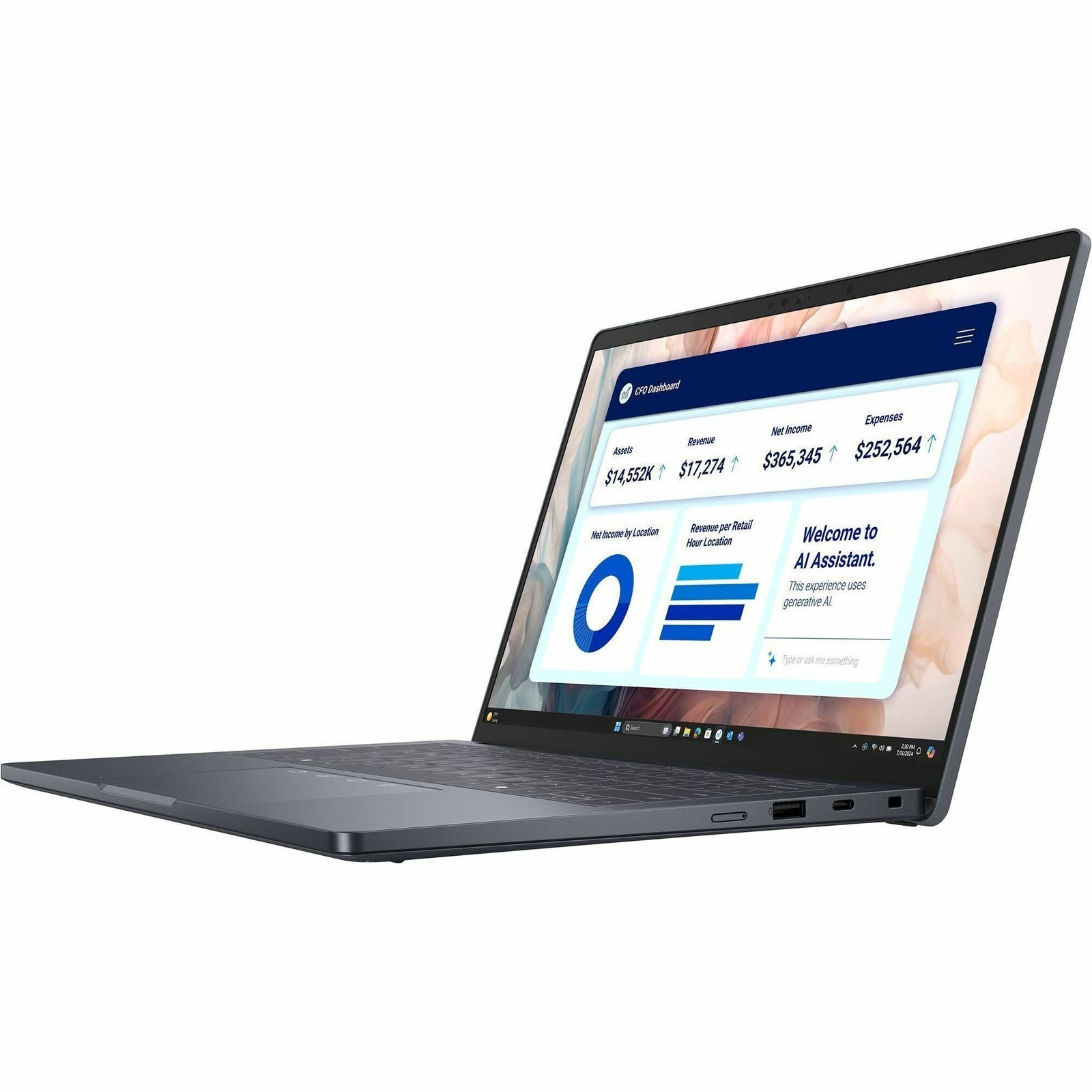 Dell Pro 14 Premium PA14250 14 Copilot+ PC Notebook – Full HD Plus – 60 Hz – In