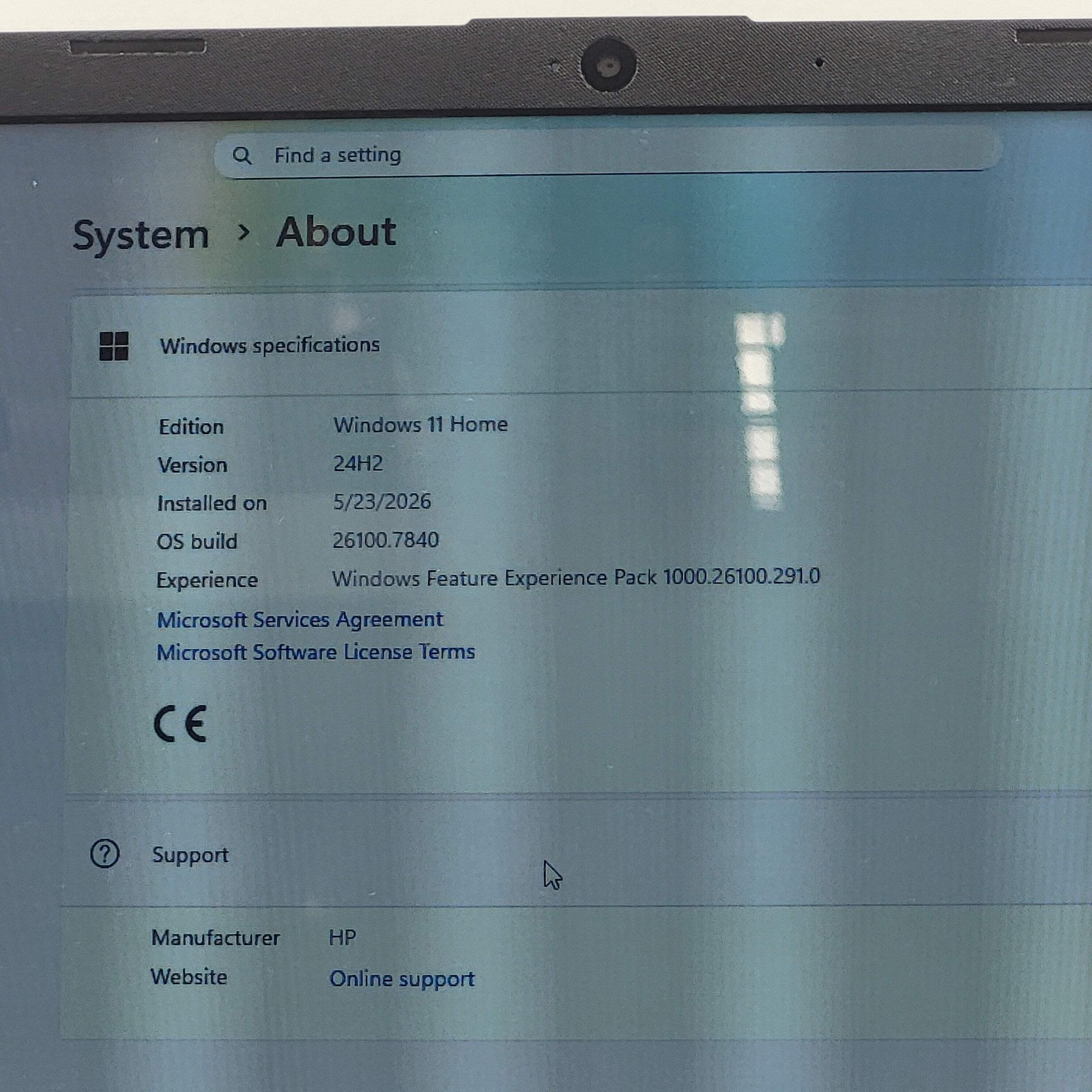 HP Blacktop 14-FQ0XXX 14″ AMD 3050U 2.3GHz 4GB RAM 128GB SSD