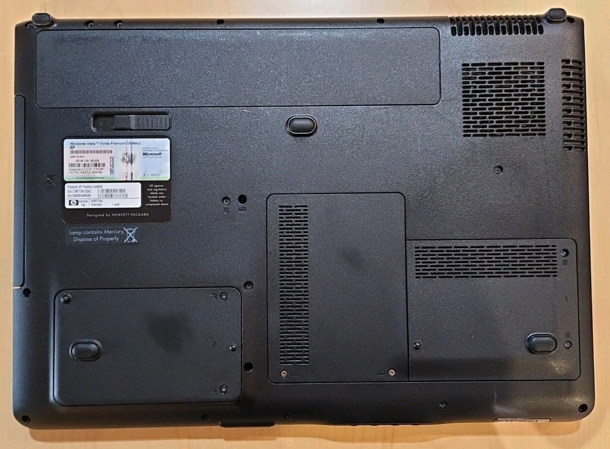 HP Pavilion DV9000 17.3″ Windows Vista Home Laptop AMD X2 CPU 2GB DVDRW dv9410us