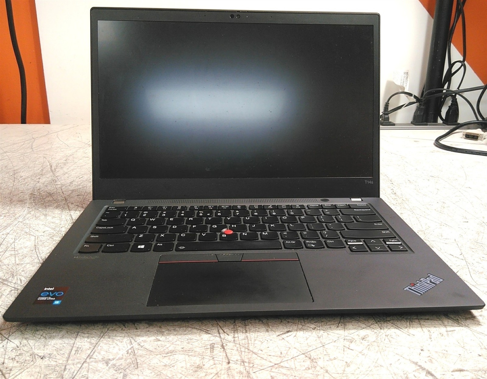 BIOS Locked Lenovo ThinkPad T14s Gen 2 Laptop Intel i5-1145G7 2.6GHz 16GB 512GB