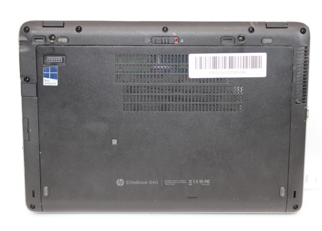 HP Elitebook 840 G1 i5 Series 14″ 16GB RAM NO HDD/OS/BadBATT *PARTS/REPAIR*READ*