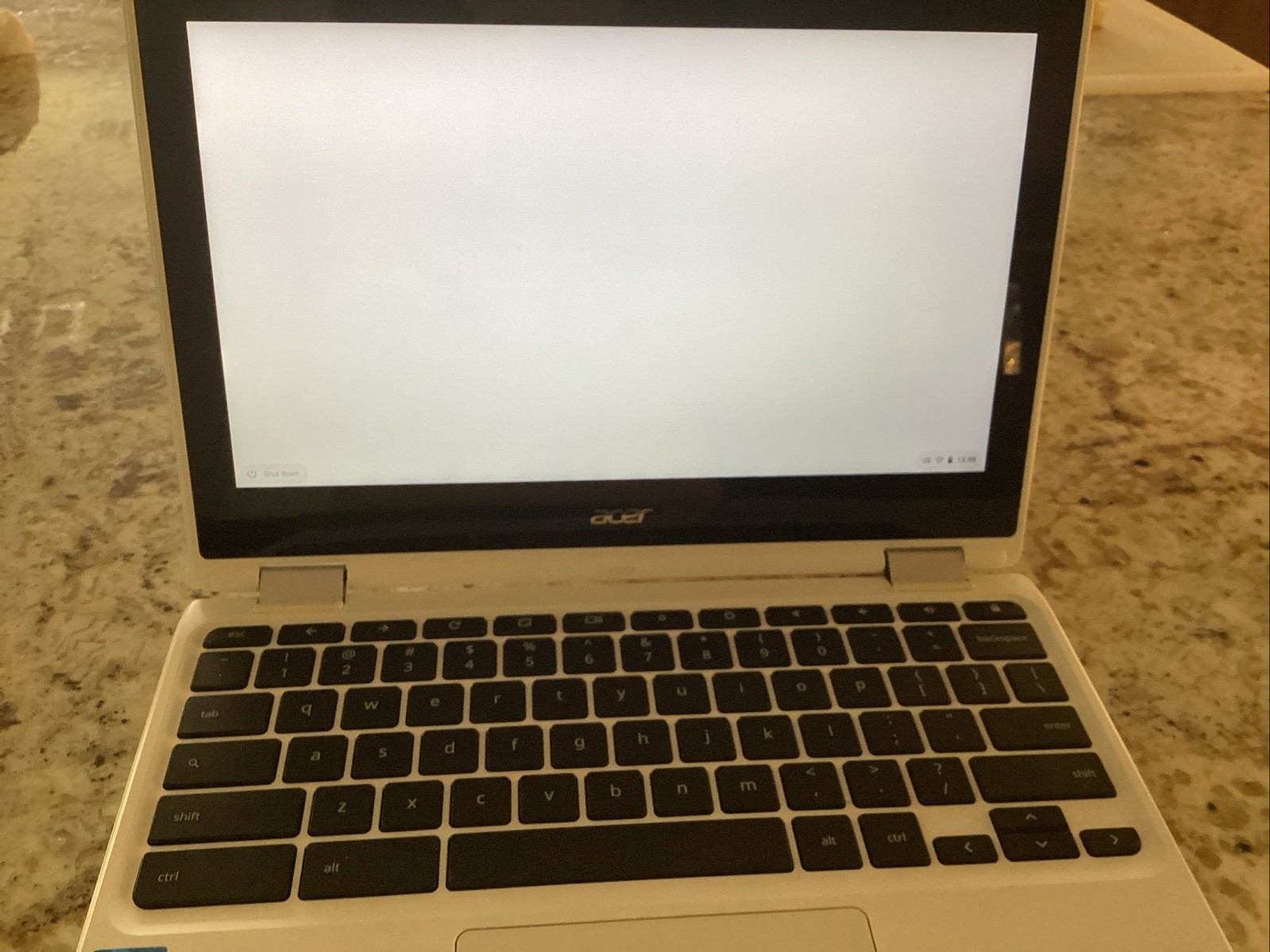 Acer Chromebook 11 N15Q8 Intel, White. 18GB Storage. Manufactured In 2017.