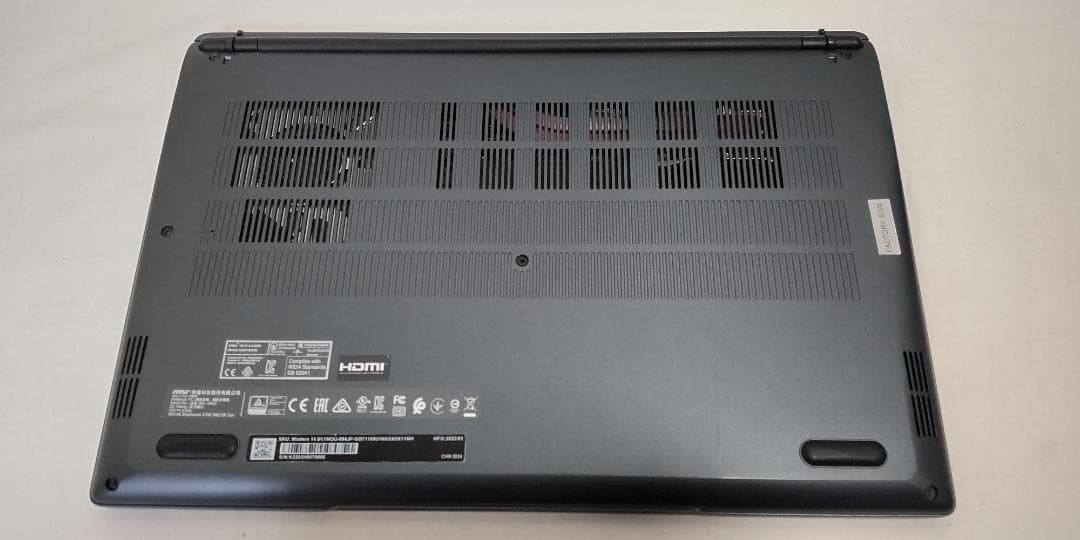 MSI Modern 14 Gaming Laptop i7 16GB RAM 512GB SSD 14″ FHD Windows 11